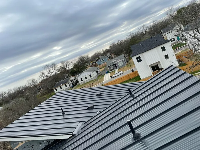 Standing seam metal roof panels with vents for Skylight Repair in Whitemarsh